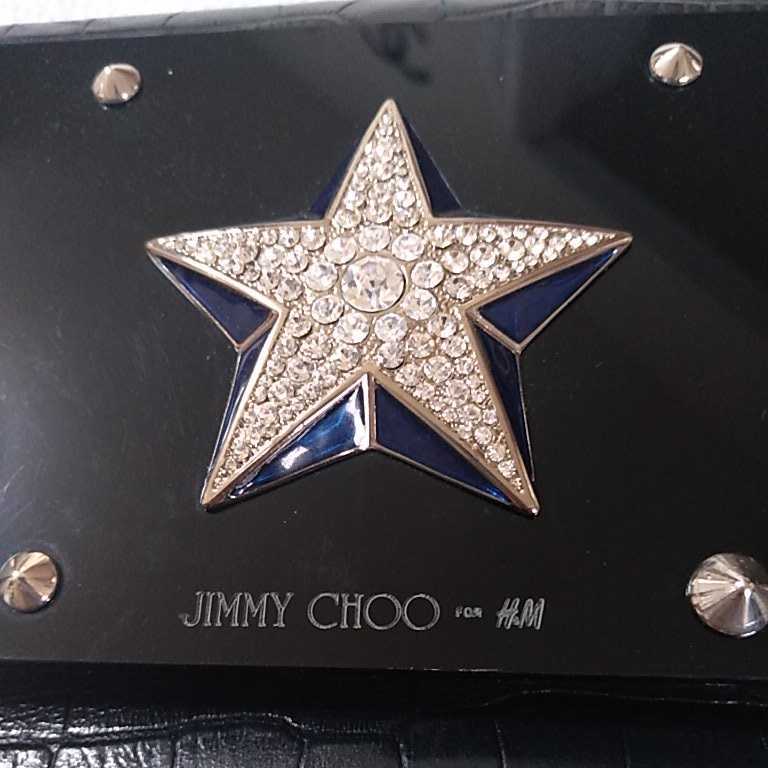  Jimmy Choo H&M collaboration clutch bag 