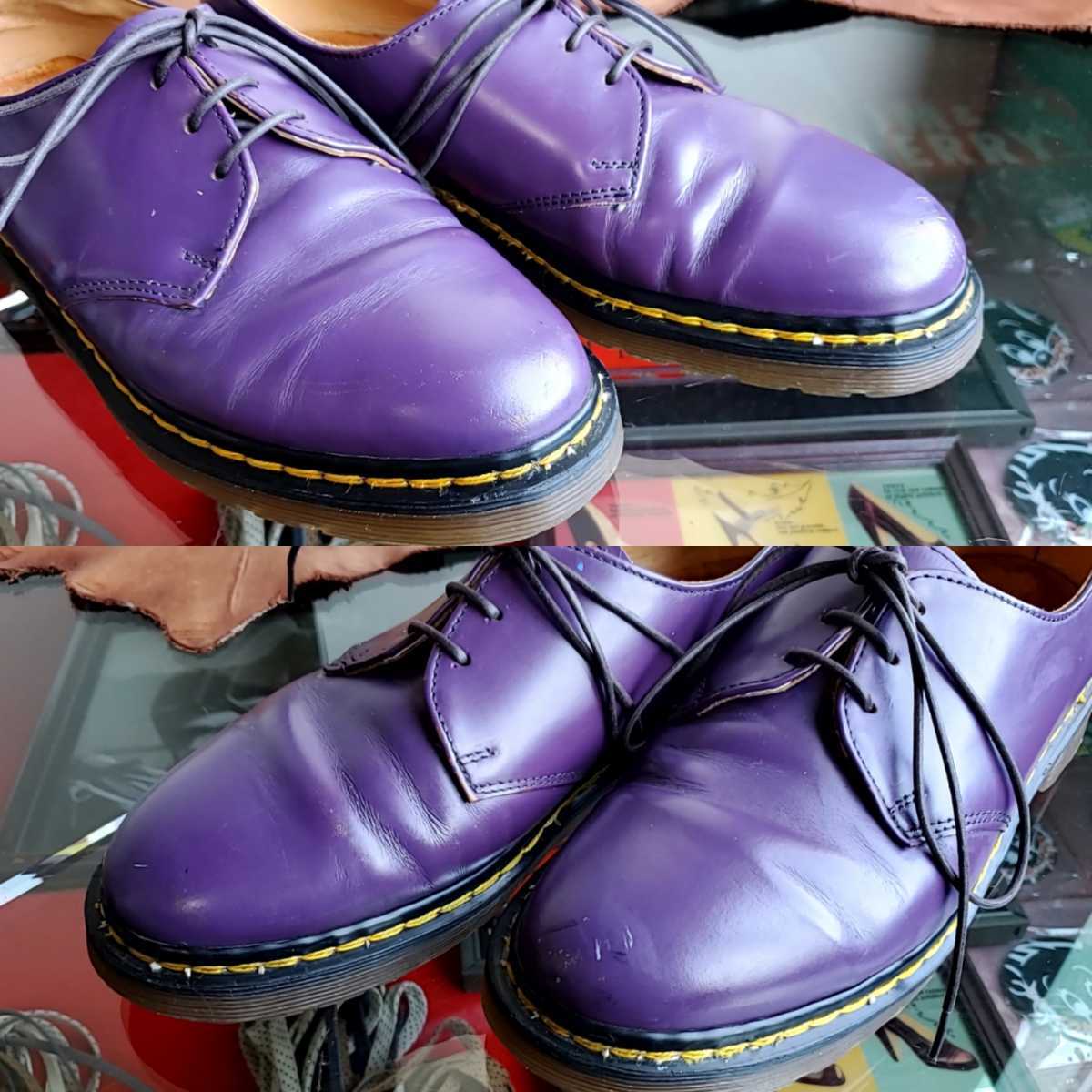 ヤフオク! - 910 英国製 ドクターマーチン Dr.Martens 3ホー