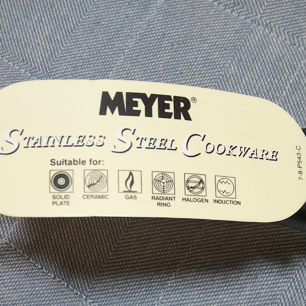 片手鍋 MEYER 16cm 1.4Lステンレス スチール IH対応