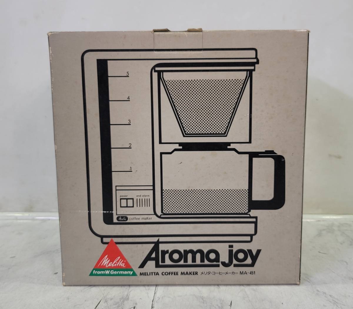 □ [レトロ 未使用品] メリタ　コーヒーメーカー Aroma joy MA-451_画像1
