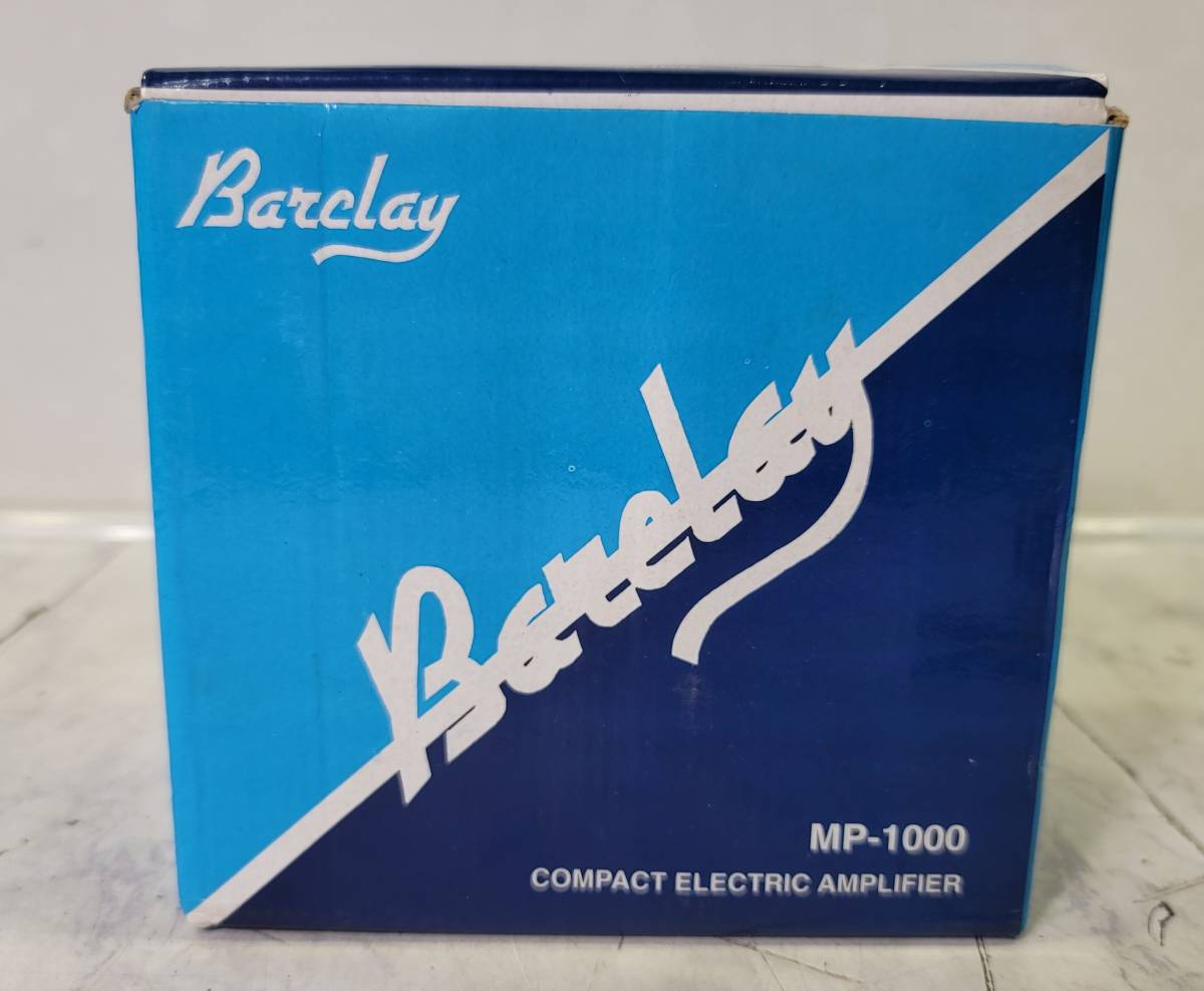 □ barcray バークレー MP-1000 ミニアンプの画像1