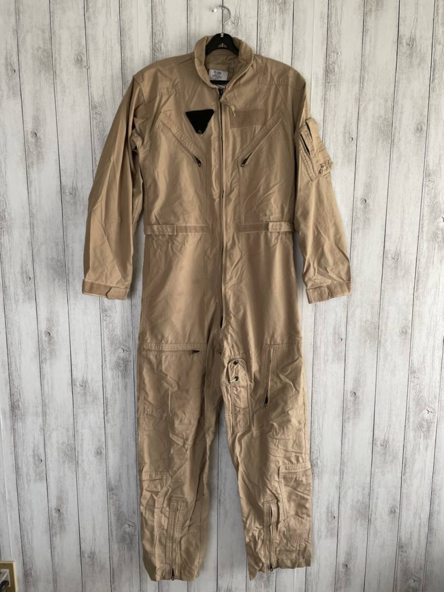 【2034】実物　ＣＷＵ－２７／Ｐ　フライトスーツ　ＣＯＶＥＲＡＬＬＳ　ＦＬＹＥＲＳ　サイズ40Ｌ