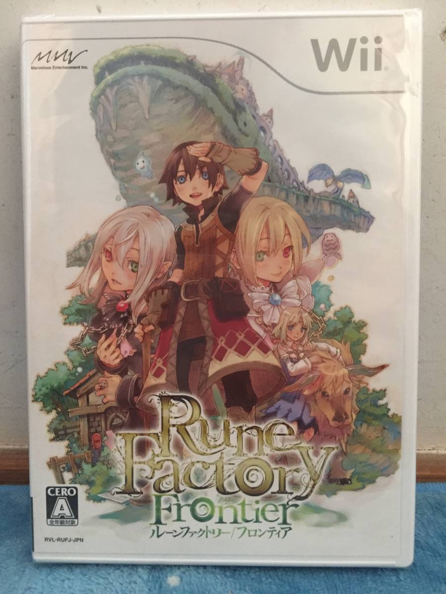 ルーンファクトリー フロンティア　Rune Factory Frontier　未開封　Nintendo Wii　マーベラスエンターテイメント　ファンタジー　新品