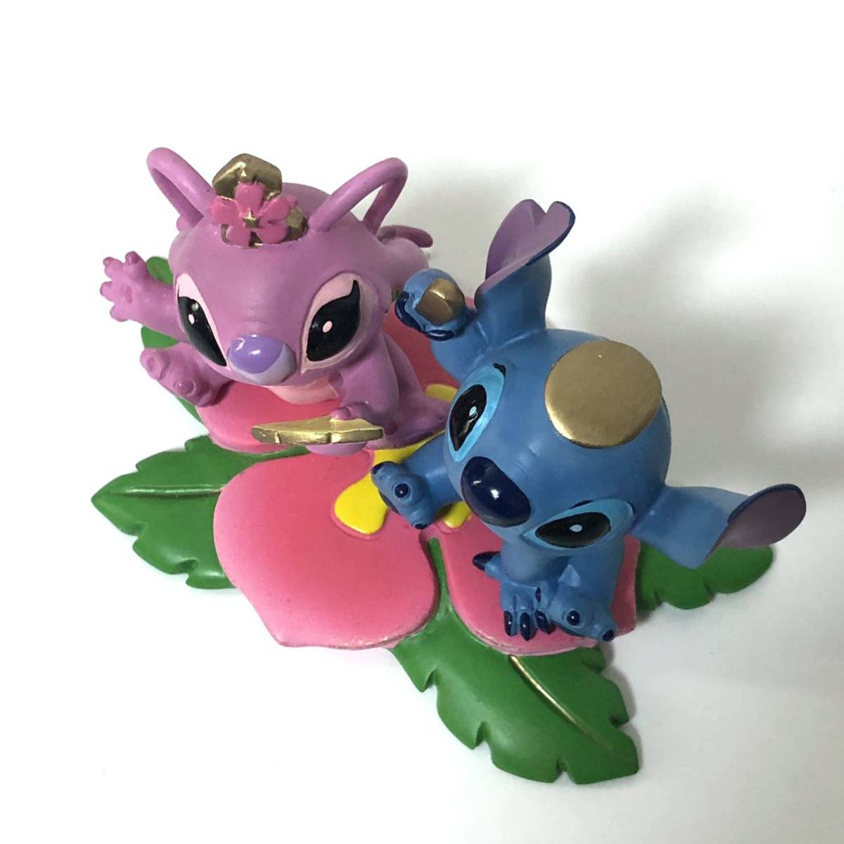 ☆ディズニーストア スティッチ&エンジェル 雛人形 陶製 ☆ディズニーストア スティッチ&エンジェル 雛人形 陶製