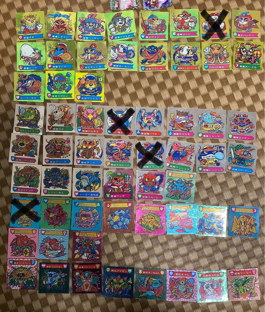 ハリマ王の伝説 シール 58種|Yahoo!フリマ(旧PayPayフリマ ハリマ王の伝説 シール 58種|Yahoo!フリマ(旧PayPayフリマ