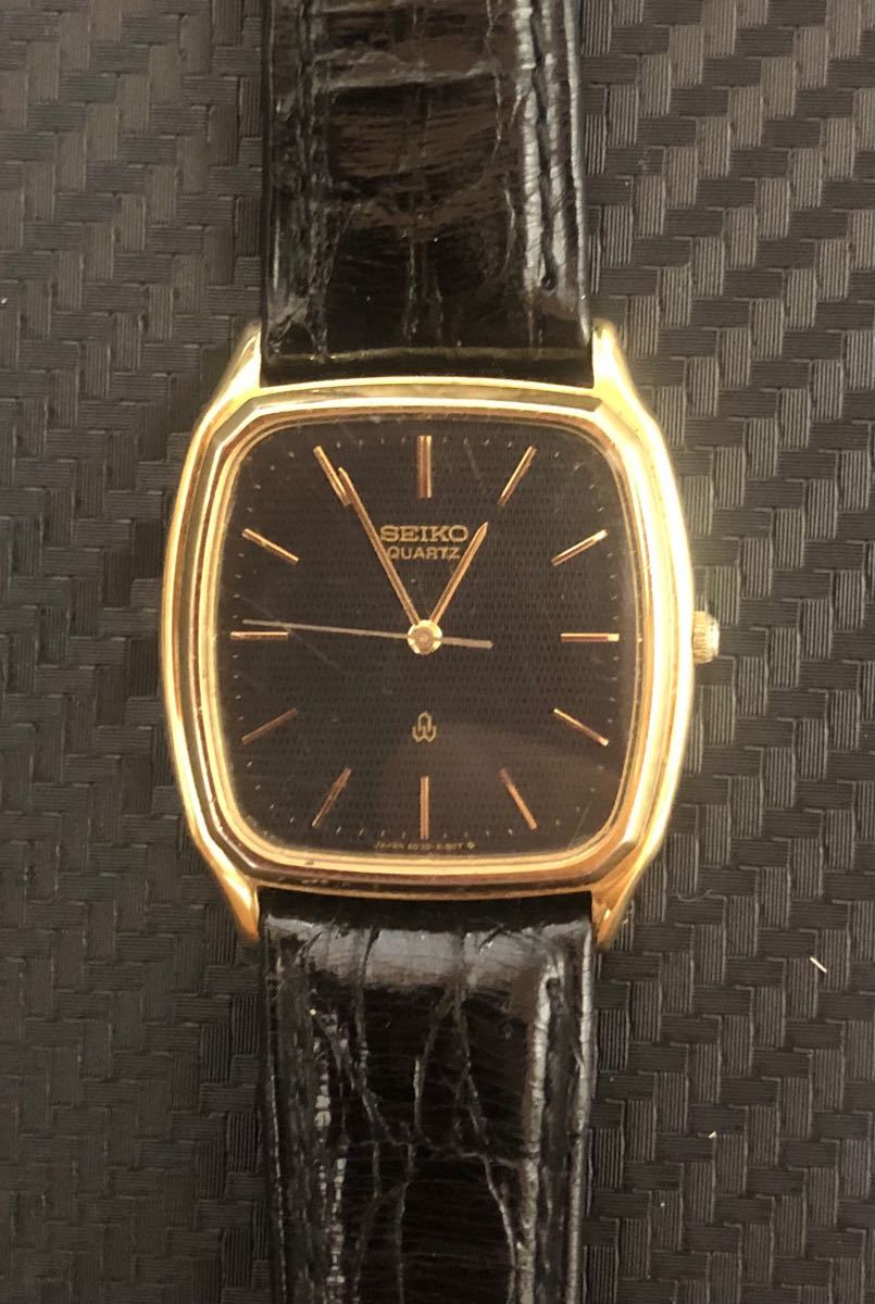 1980年製造 セイコー SEIKO シャリオ メンズ腕時計 2針 クォーツ 稼働