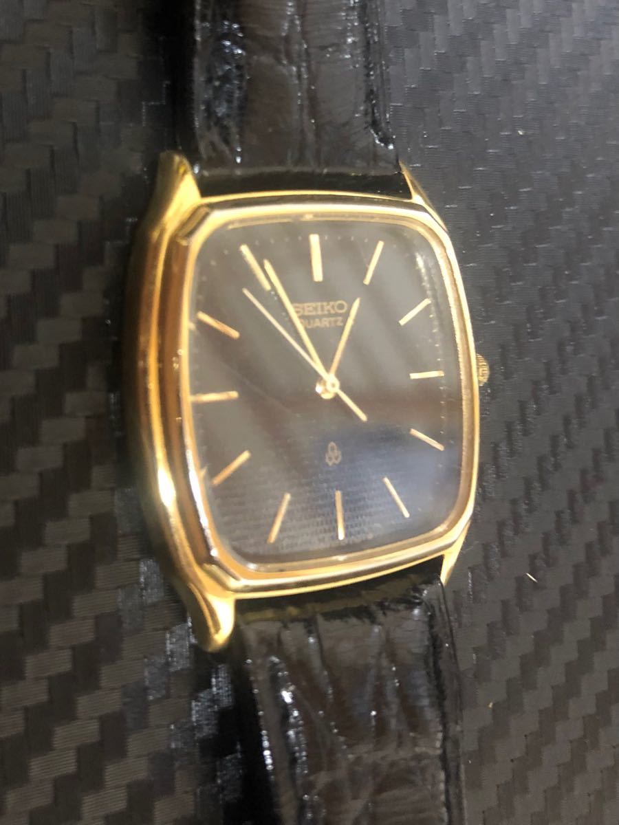 1980年製造 セイコー SEIKO シャリオ メンズ腕時計 2針 クォーツ 稼働