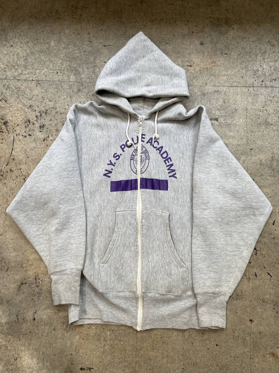 大注目 青単 単色タグ USA製 CHAMPION カレッジ(M)088T リバース