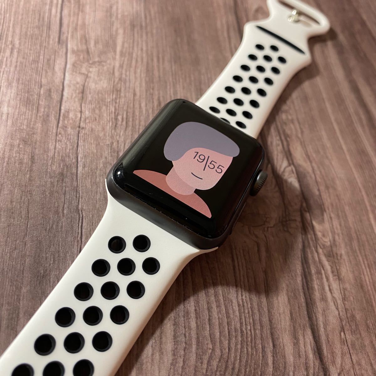 【バッテリー100%】Apple watch 3 GPS グレー 38mm アップルウォッチ