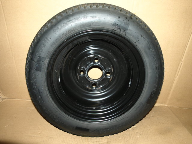 ☆ LA-JB1 ライフ JB1 JB2 純正 12インチ スペアタイヤ テンパータイヤ T105/90D12 80M BRIDGESTONE TRACOMPA-3 ☆201020_画像6