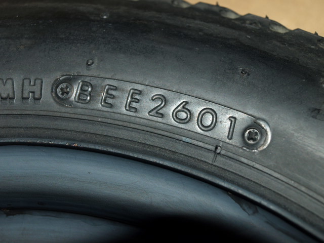 ☆ LA-JB1 ライフ JB1 JB2 純正 12インチ スペアタイヤ テンパータイヤ T105/90D12 80M BRIDGESTONE TRACOMPA-3 ☆201020_画像4