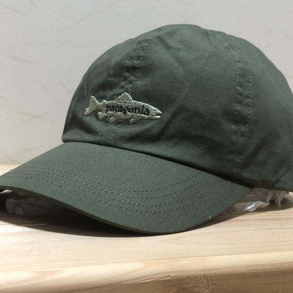 激レア 2008年デッドストック パタゴニア ロゴ ハット トラウト 刺繍キャップ Logo Hat Trout 28863 TSG(その他