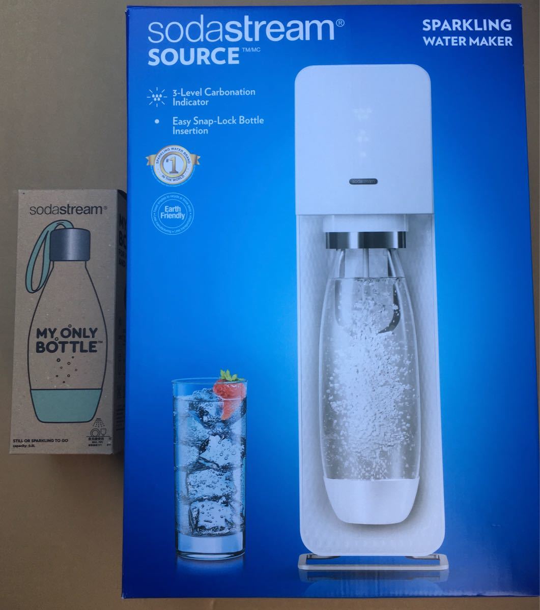 【新品】sodastream SOURCE ソーダストリーム ソース ホワイト