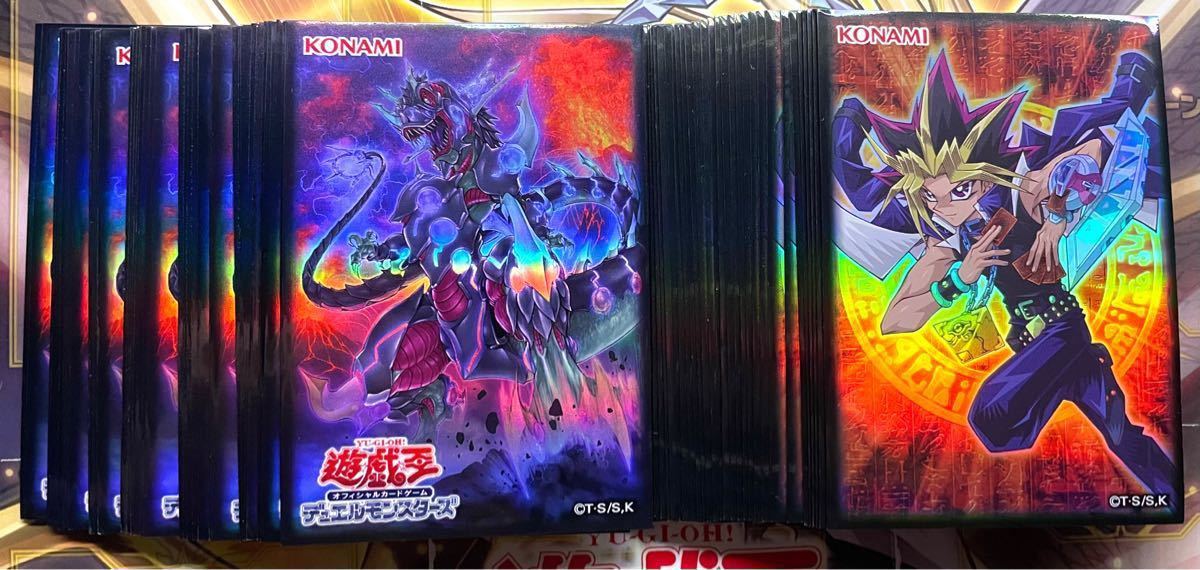 遊戯王 公式スリーブ 3種類セット 究極伝導恐獣 武藤遊戯 恐竜 遊戯王 公式スリーブ 3種類セット 究極伝導恐獣 武藤遊戯 恐竜