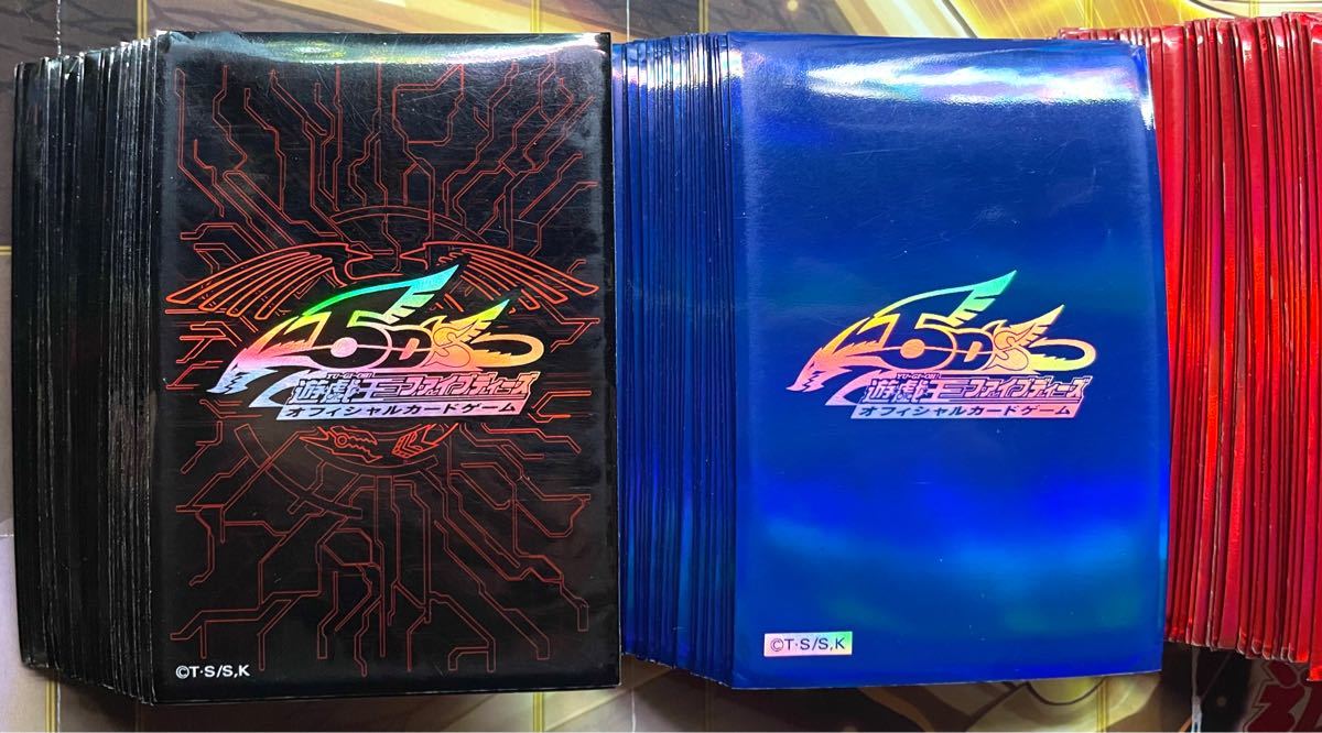 遊戯王5D's 公式スリーブ 4種類セット デュエリストカードプロテクター