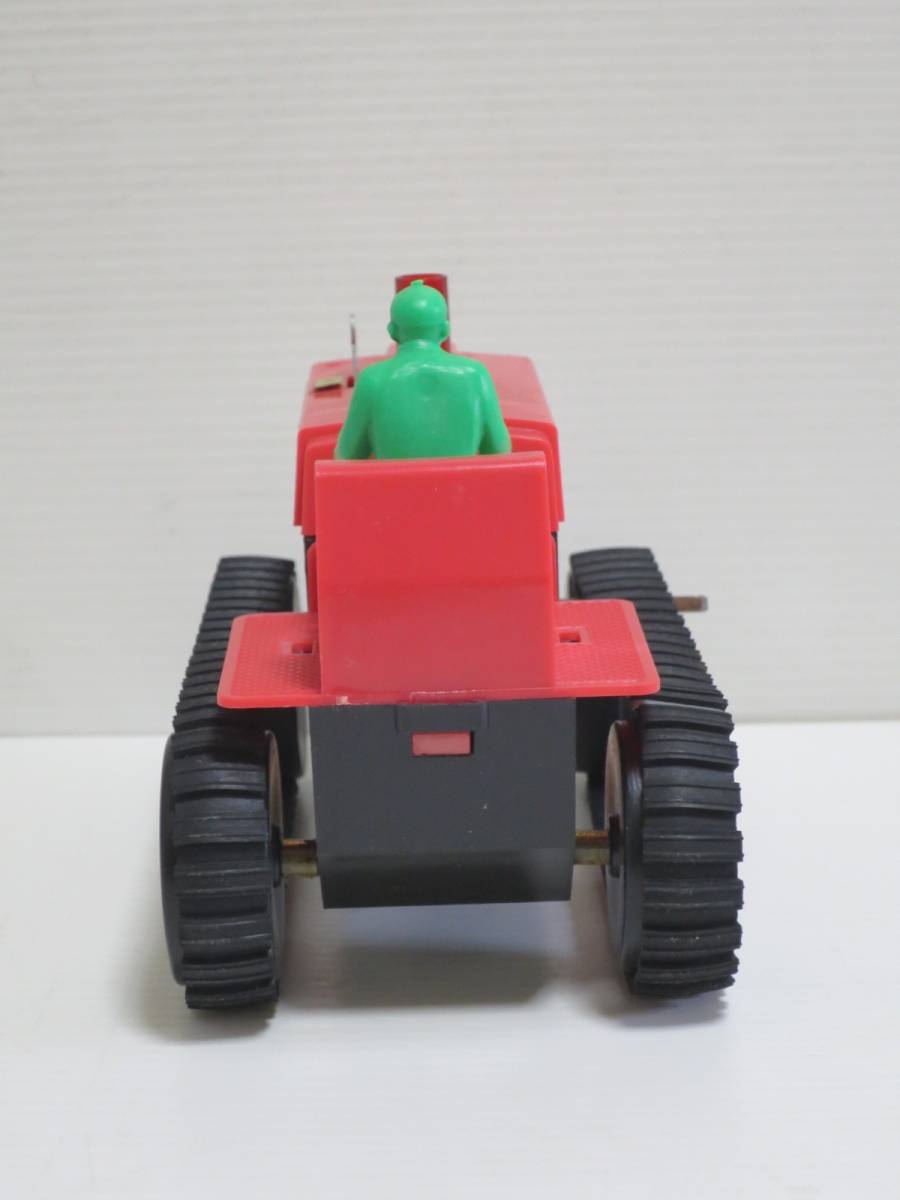■【当時物】ゼンマイ トラクター 玩具【デッドストック品】