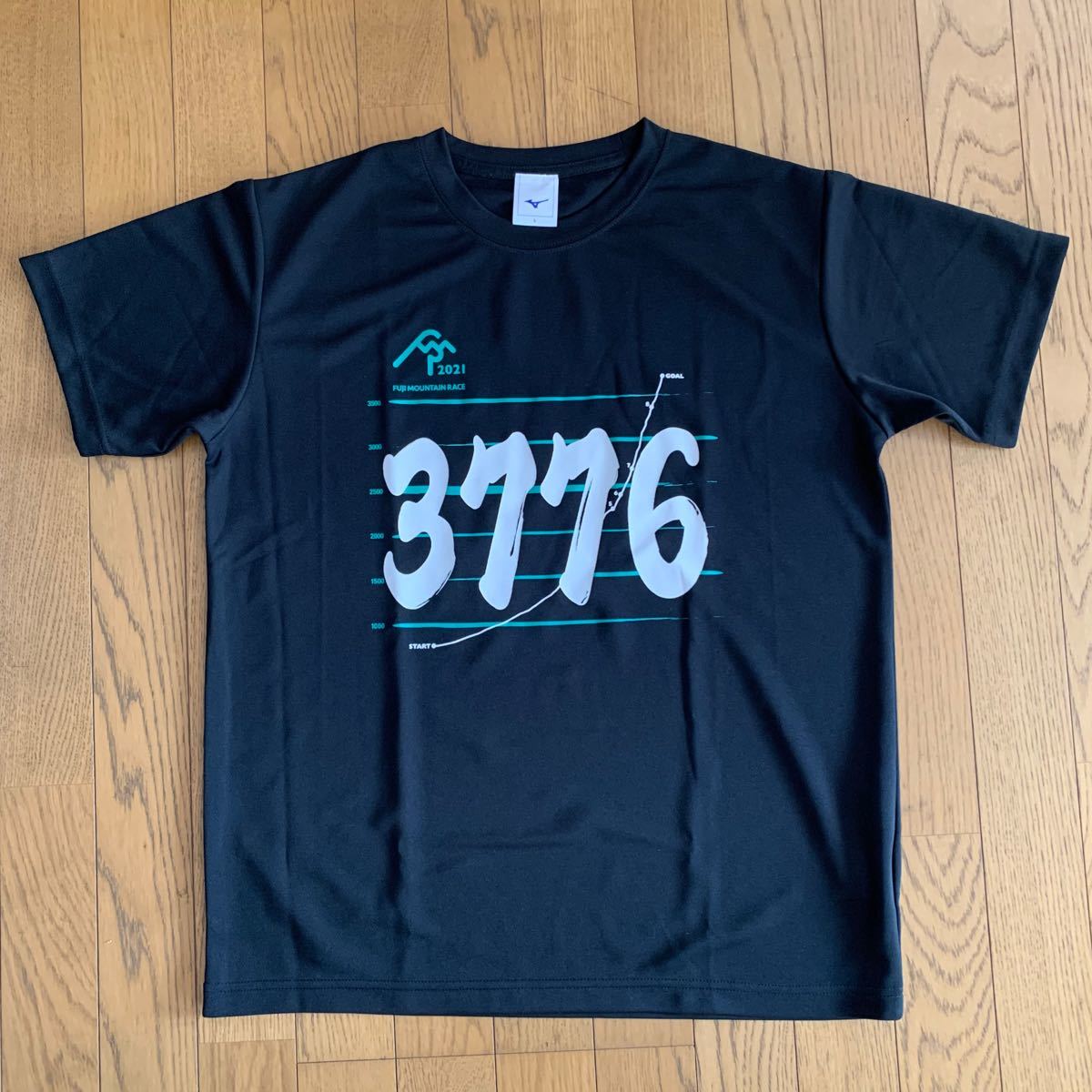 富士登山競走2021 オンライン 参加賞Tシャツ　ブラック　Lサイズ