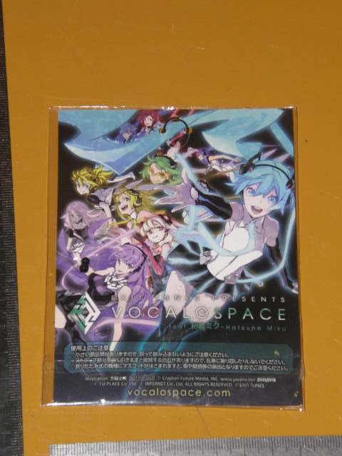 新品★ 初音ミク ★非売品★雪乃たまご描き下ろし★ラバーストラップ VOCALOSPACE★キーホルダー/ストラップ★ボーカロイド★A24■同梱可能_画像2