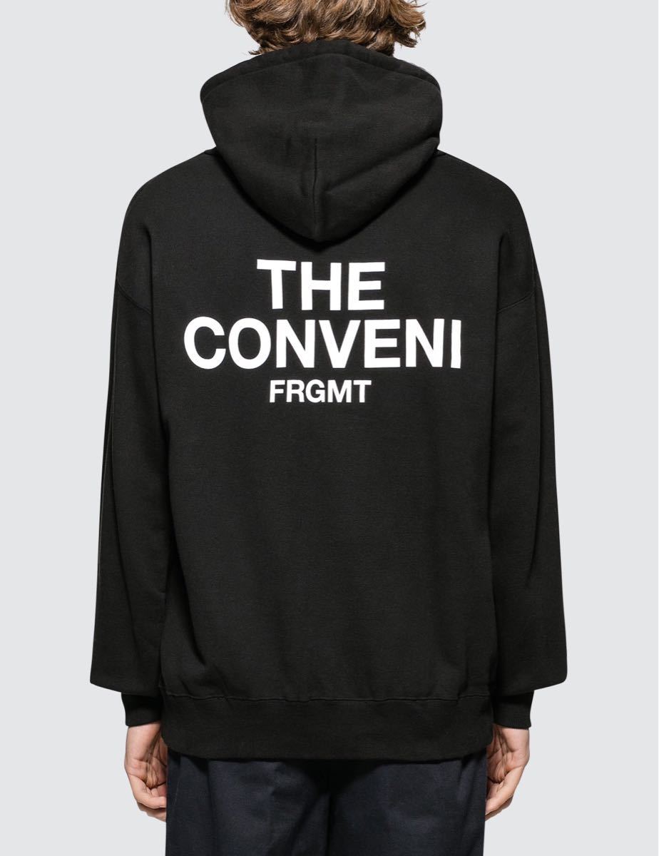 FRGMT x The Conveni Hoodie Mサイズ 黒 fragment フラグメント ザ・コンビニ フーディー