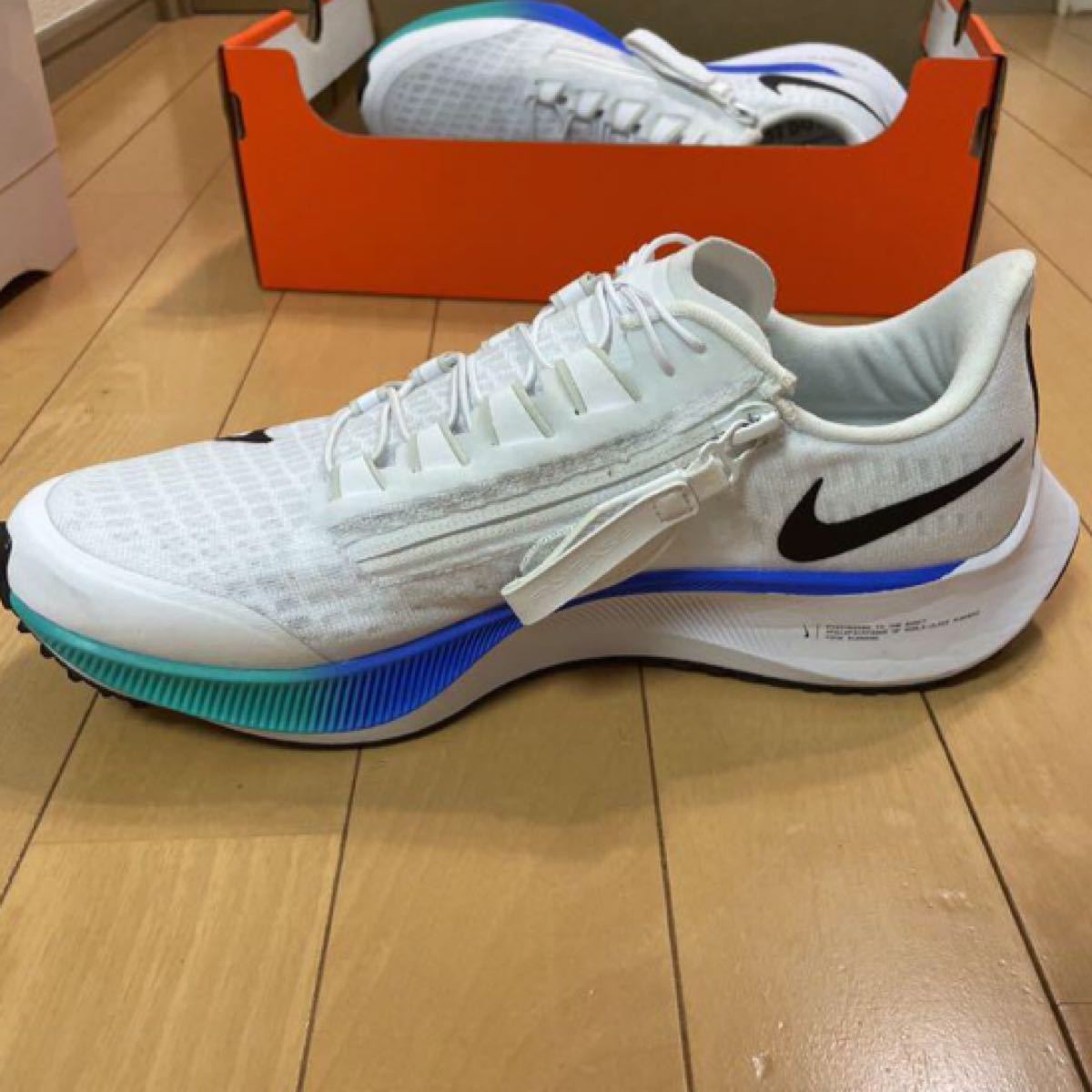 【美品】　NIKE エアーズームペガサス37 フライイース　