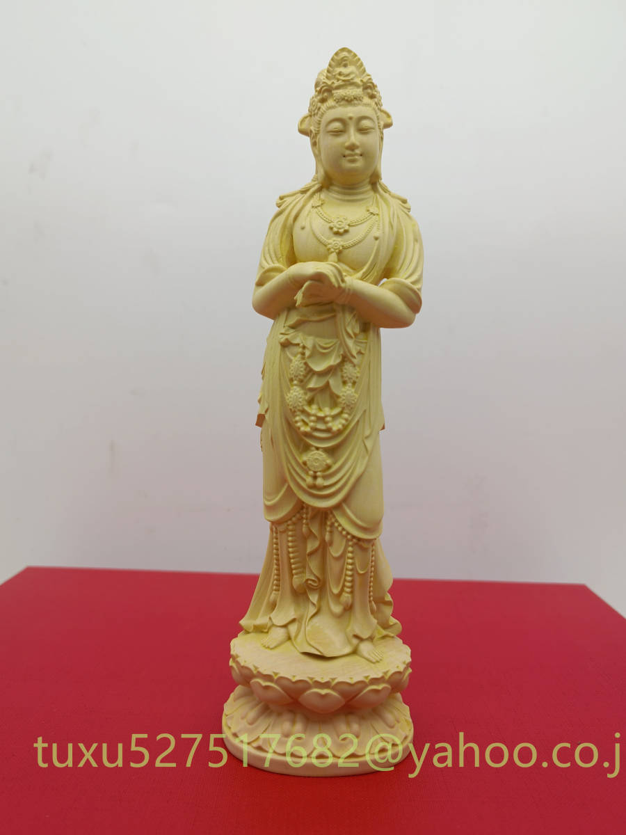 特価 新作 総檜材 仏教工芸品 木彫仏教 精密彫刻 極上品 仏師で仕上げ 
