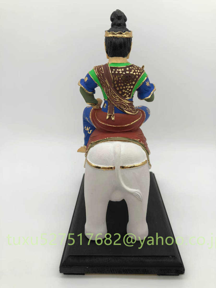 新品！希少品！天主帝釈！帝釈天！切金！彩繪！仏像！_画像4