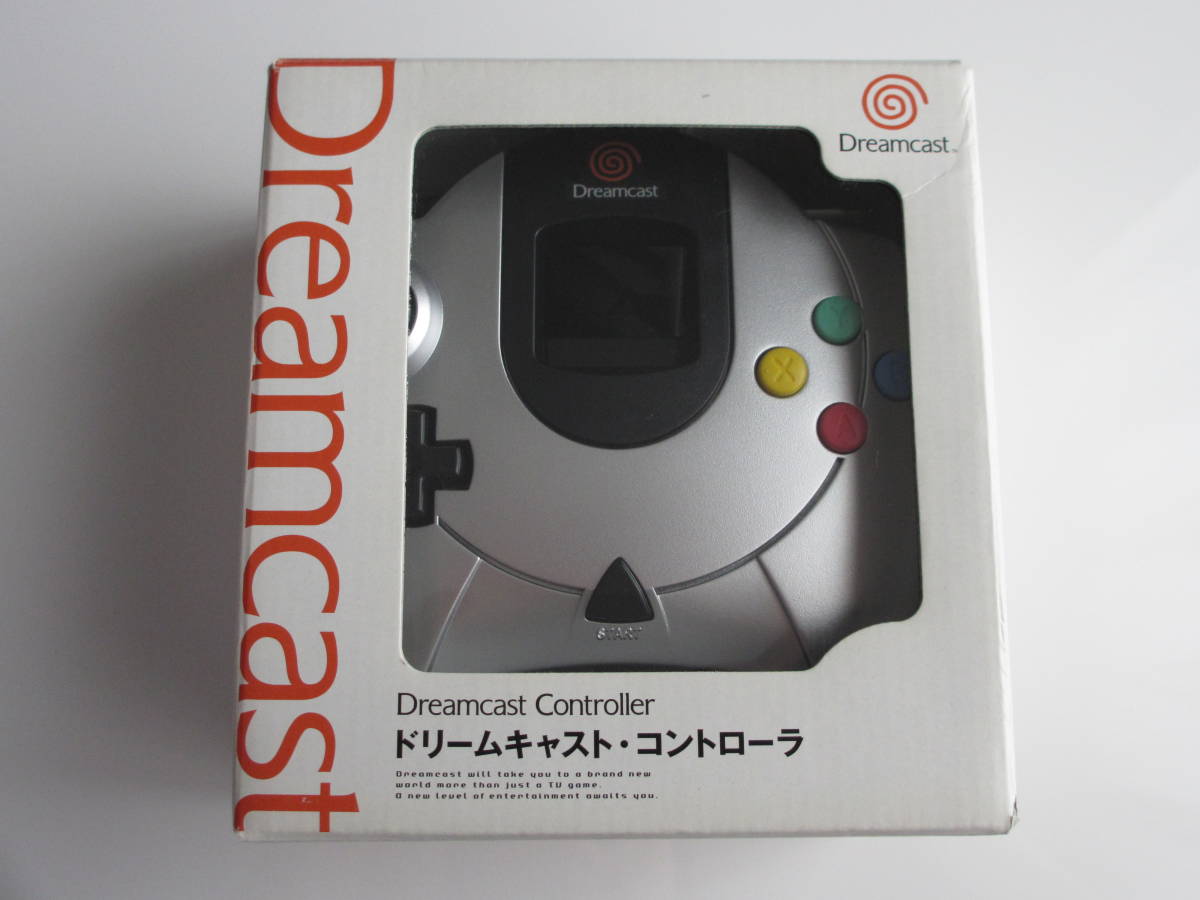 レア DC コントローラー シルバー メタリック リミテッドエディション 箱付き ドリームキャスト Dreamcast Controller  Metallic Silver