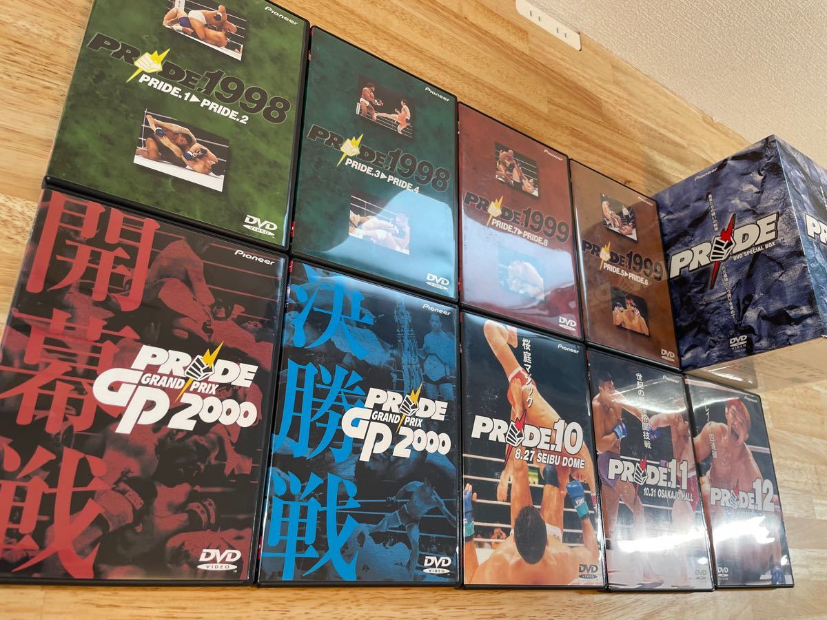 PRIDE DVD SPECIAL BOX 初回限定生産9枚組 総合格闘技 MMA プライド|Yahoo!フリマ(旧PayPayフリマ) PRIDE DVD SPECIAL BOX 初回限定生産9枚組 総合格闘技 MMA プライド|Yahoo!フリマ(旧PayPayフリマ)