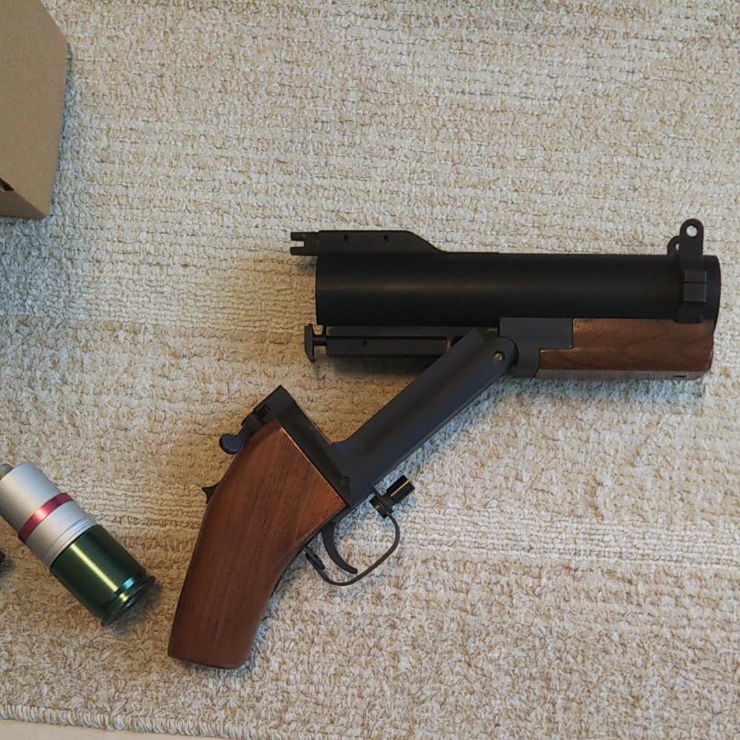 CAW 製 ガスグレネードランチャー M79 ソードオフ ウッドパーツ CAW 製 ガスグレネードランチャー M79 ソードオフ ウッドパーツ