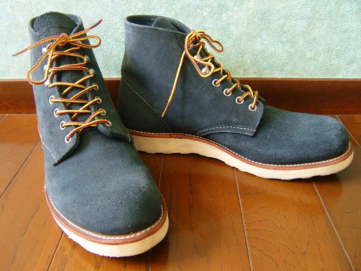 ナチュラルネイビー 【安心品質020】廃盤8154レッドウイングREDWING8D