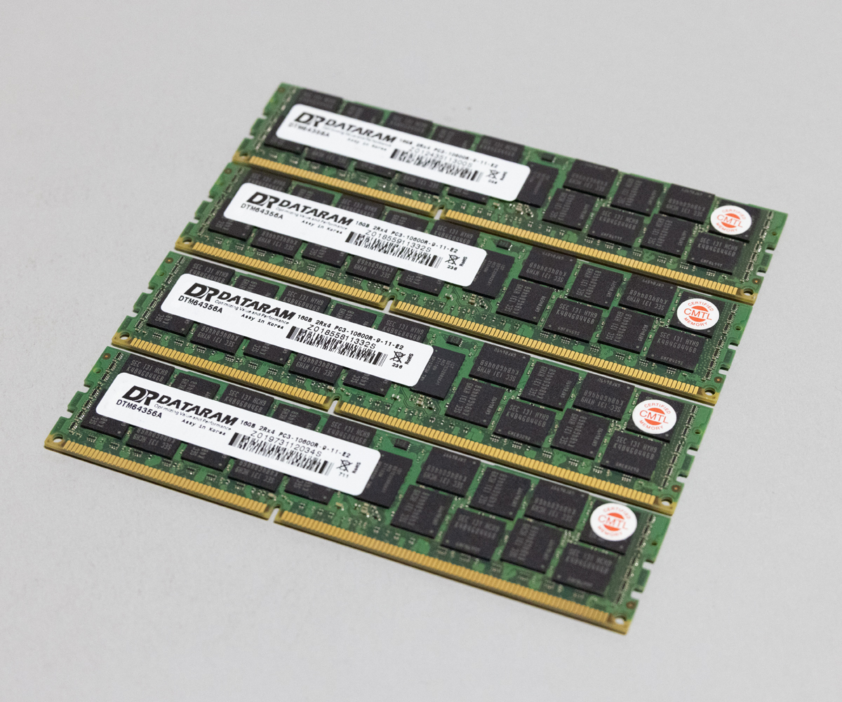 1333MHz 16GB 4枚組 合計 64GB MacPro用メモリー 2009 2010 2012モデル