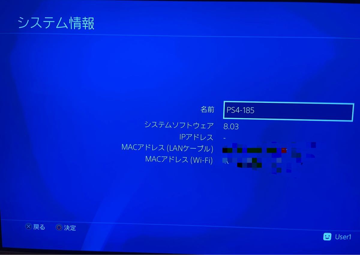 PS4 プレイステーション4 本体　黒　500GB CUH-2000A