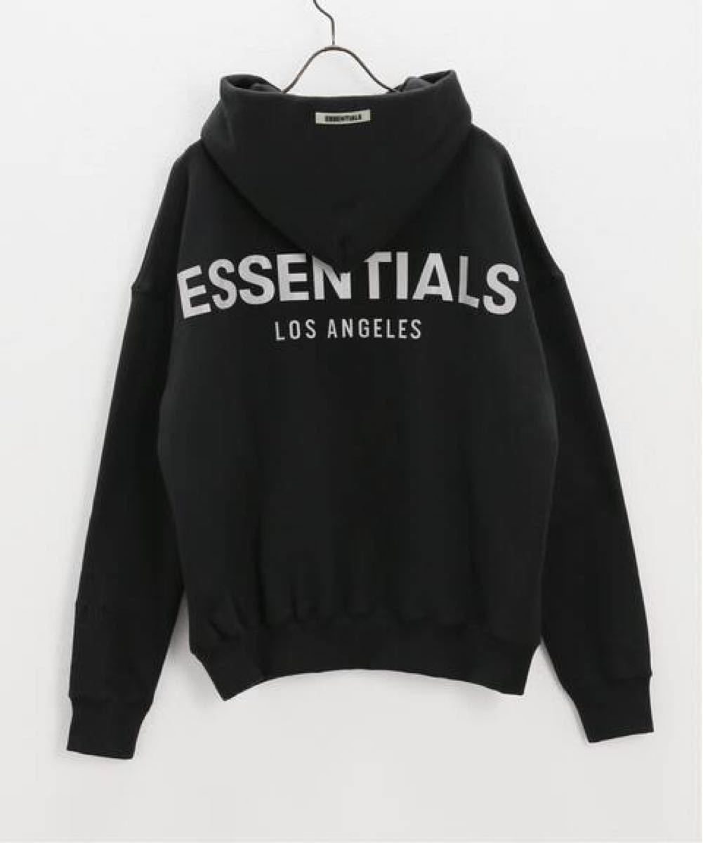 新品未使用 FOG ESSENTIALS LA限定 パーカー 黒 HOODIE サイズXL 新品未使用 FOG ESSENTIALS LA限定 パーカー 黒 HOODIE サイズXL