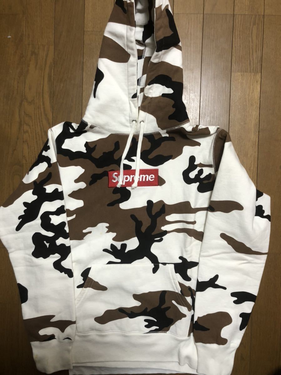 Supreme box logo hoodie カモ Camo パーカー hooded sweatshirt pullover シュプリーム トレーナー　13aw 迷彩