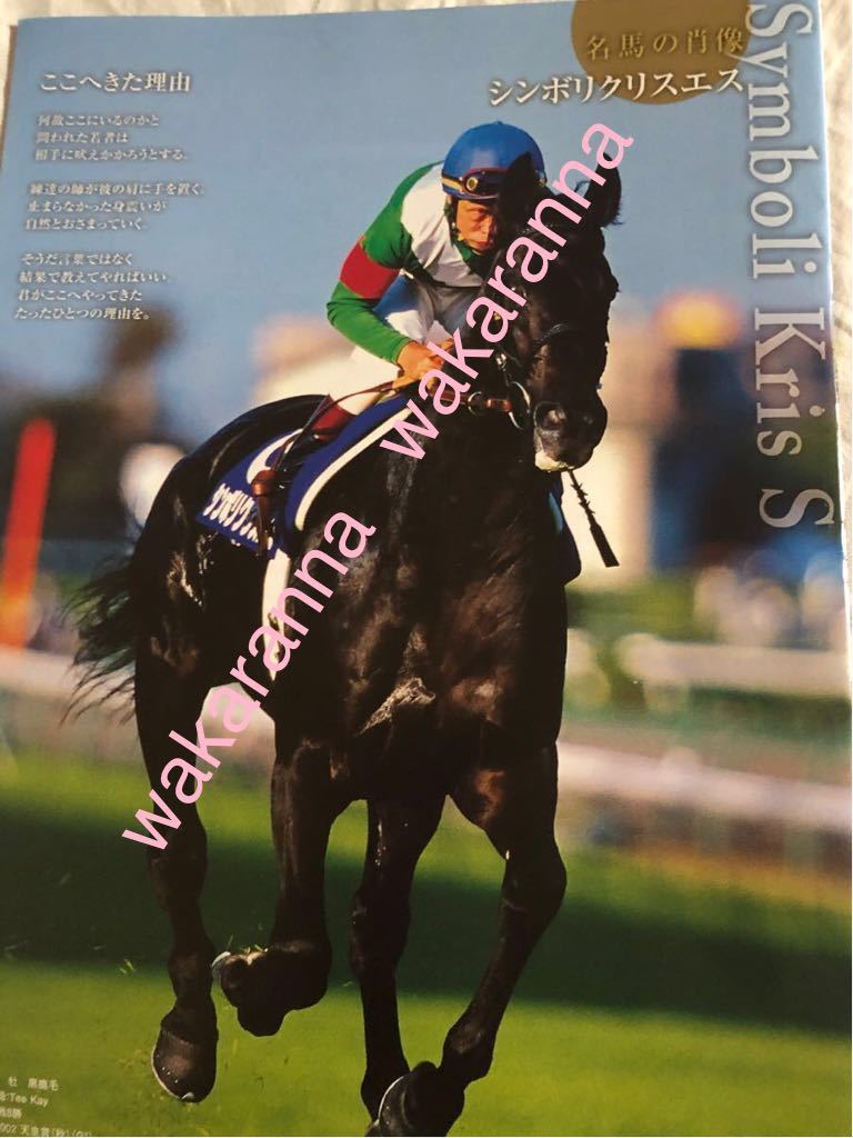  new goods JRA horse racing Racing Program 2019.10.27 heaven ..G1 autumn simboli Chris es jockey Tokyo Kyoto Niigata horse racing place not for sale unused . horse table BOOK