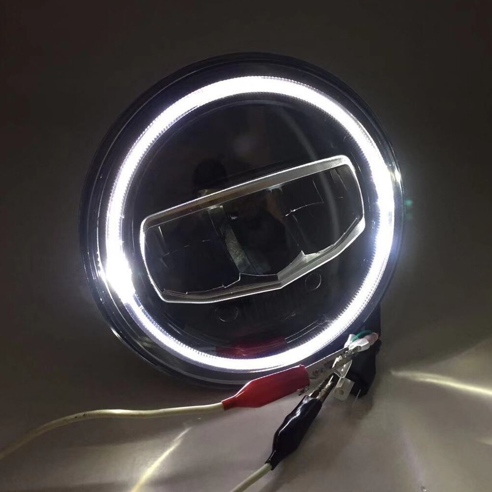 7インチ LED デイライト ジープ ラングラー JK TJ CJ LJ 等 車 ヘッドライト 新品 おすすめ 交換 人気 取り付け 外装