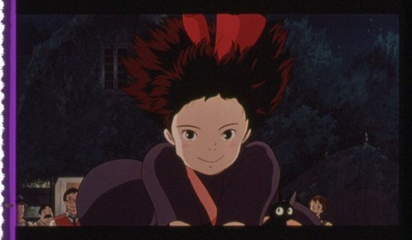 35㎜予告編フィルム×3コマ ジブリ「魔女の宅急便」 ⑧ 1989年の画像2