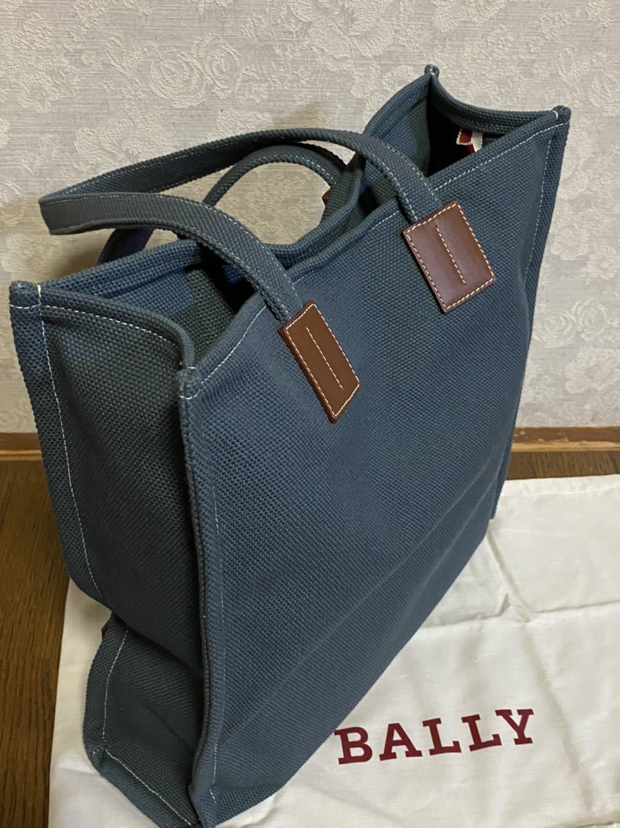 BALLY バリー キャンバスXレザー トートバッグ 超美品 | noonanwaste.com