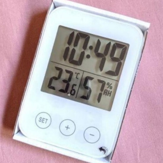 Ikeaクロック時計 湿度計 ホワイト Www Rnbi Lv