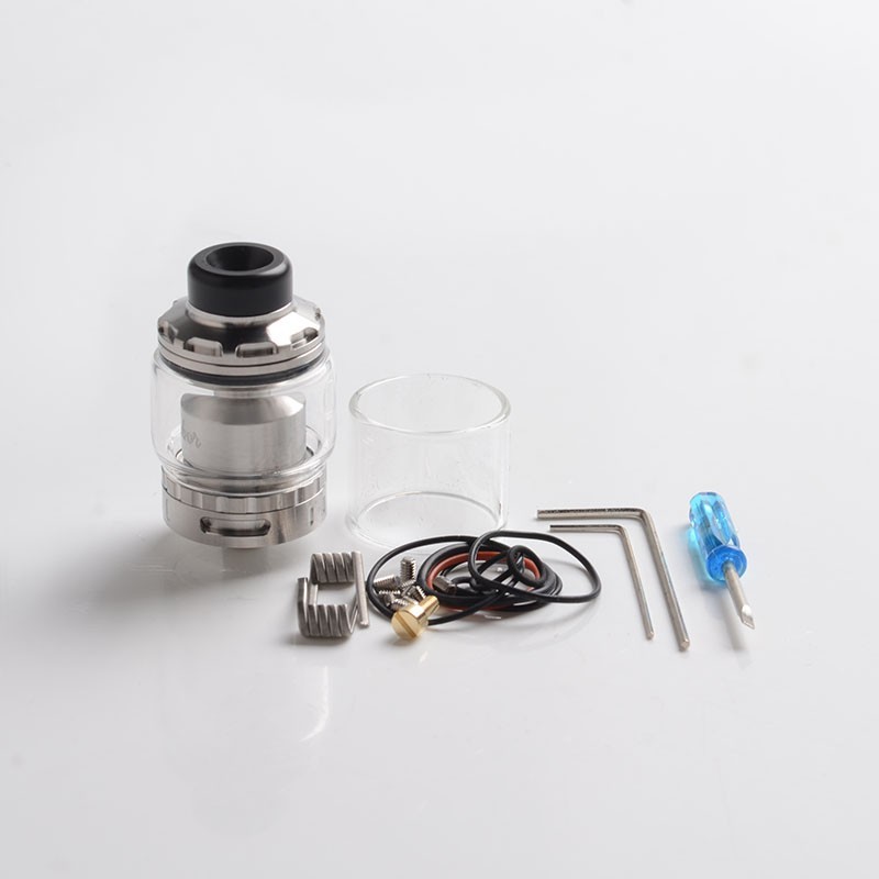 VAPE GASMODS CYBER RTA 24mm пульверизатор SS новый товар BOX