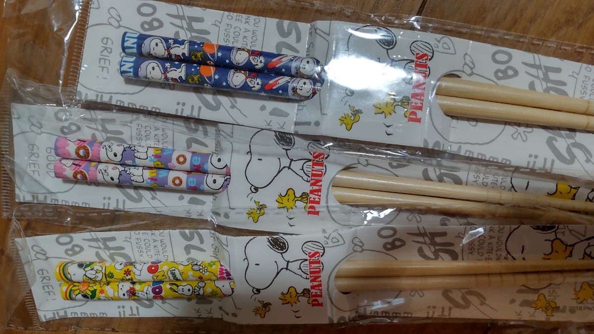 SNOOPY　お箸　６本セット