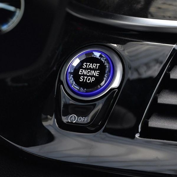 BMW エンジン スタート ボタン 3D クリスタルタイプ シルバー F20 F22 F30 F10 F48 F25 F15 など スターターボタン_画像5