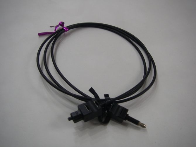 1700 SONY Sony digital audio for cable light rectangle plug = light Mini plug black 1.0m