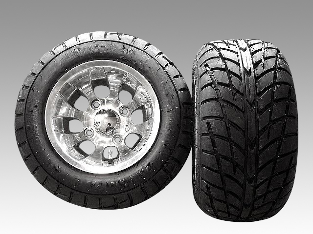 ホンダジャイロに10インチ中反りアルミホイール バギータイヤ! www