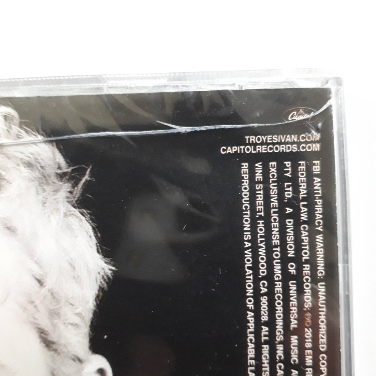 送料無料！ トロイ・シヴァン ブルーム TROYE SIVAN BLOOM 新品・未開封品、輸入盤CD ※ケースが破損の画像3