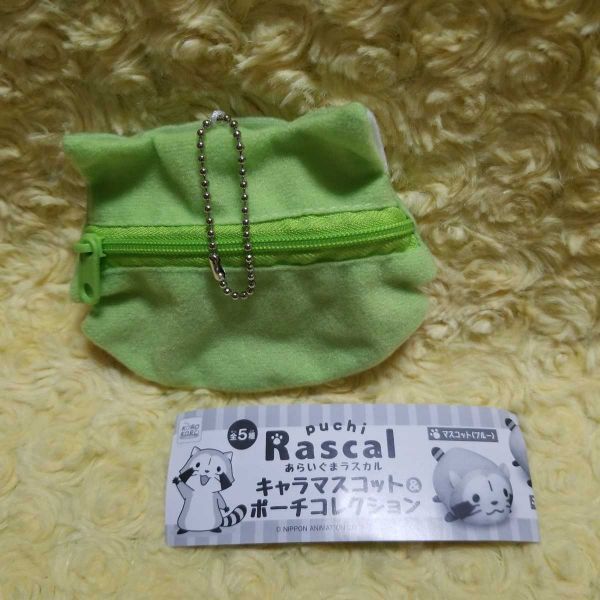  Rascal the Raccoon Cara сумка ( зеленый )