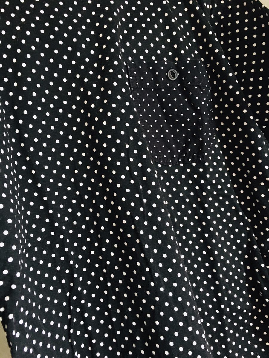 [* rare * masterpiece * men's M* free shipping!] Comme des Garcons Homme . pocket Polka dot polka dot preliminary button attaching T-shirt COMME des GARCONS HOMME