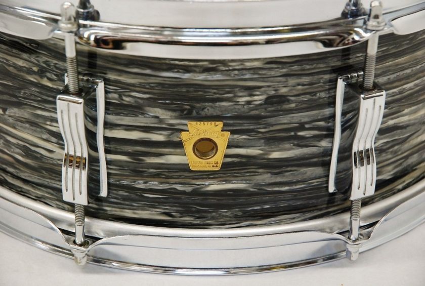 Vintage Ludwig 60s Black Oyster JazzFestival 14x5