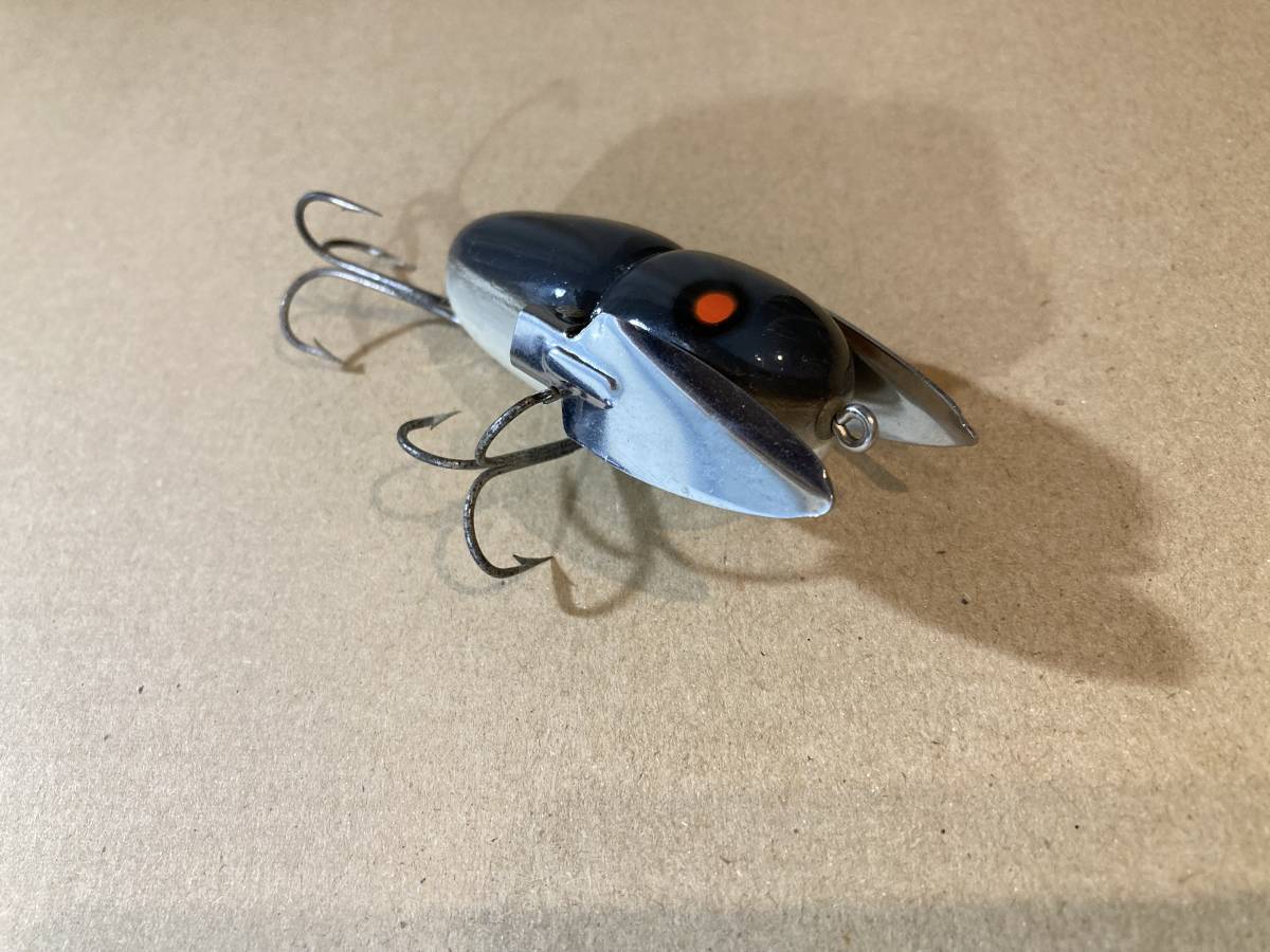 オールド ヘドン クレイジークローラー 吹き目 HEDDON CrazyCrawler ( スミス バルサ50 ズイール フェンウィック ABU 道楽 ノーバイト )_画像4