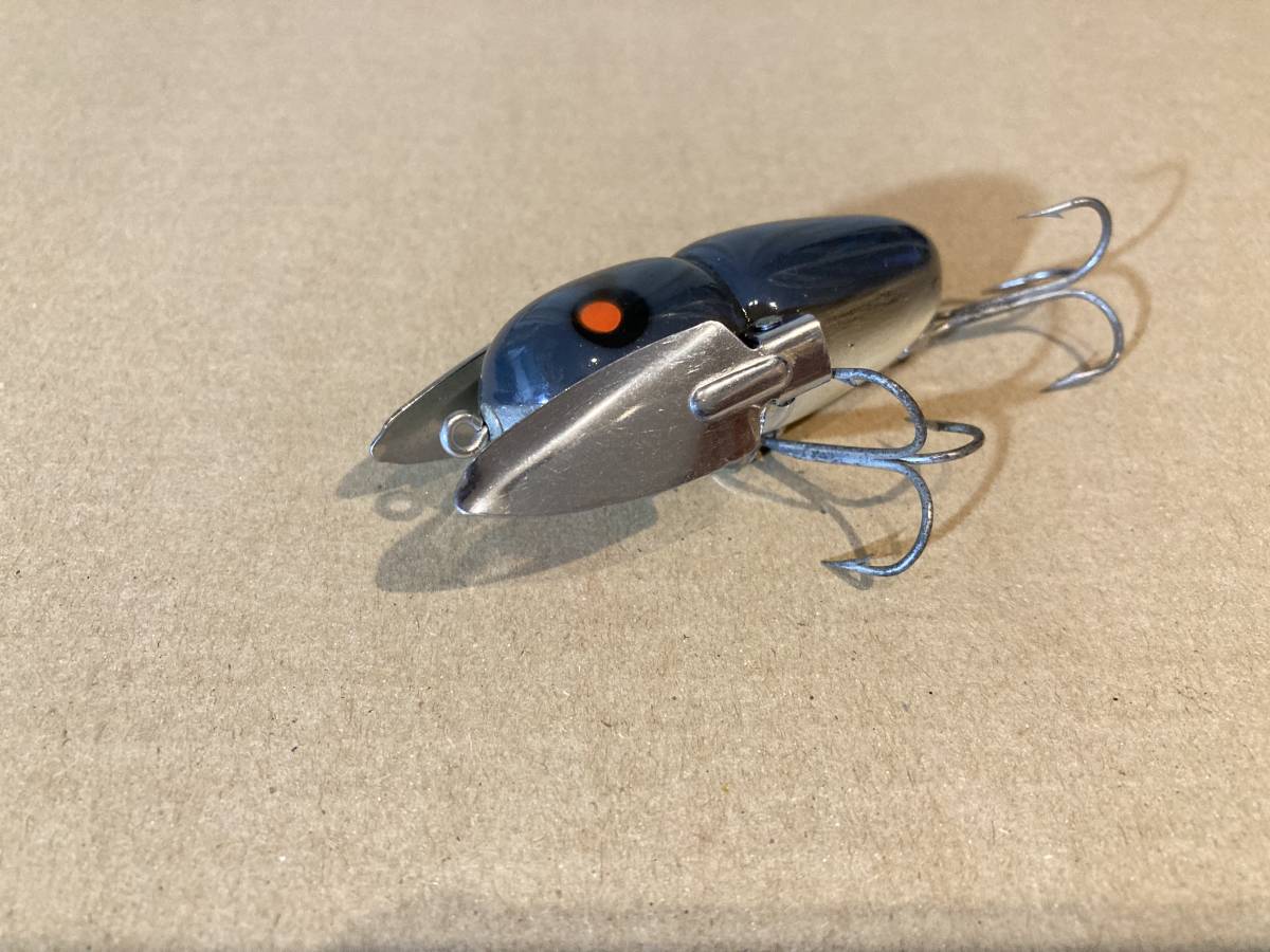 オールド ヘドン クレイジークローラー 吹き目 HEDDON CrazyCrawler ( スミス バルサ50 ズイール フェンウィック ABU 道楽 ノーバイト )_画像2